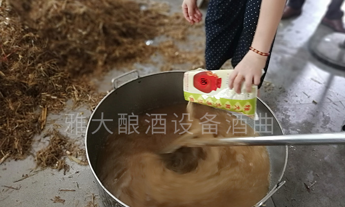 加入雅大高產(chǎn)水果酒曲